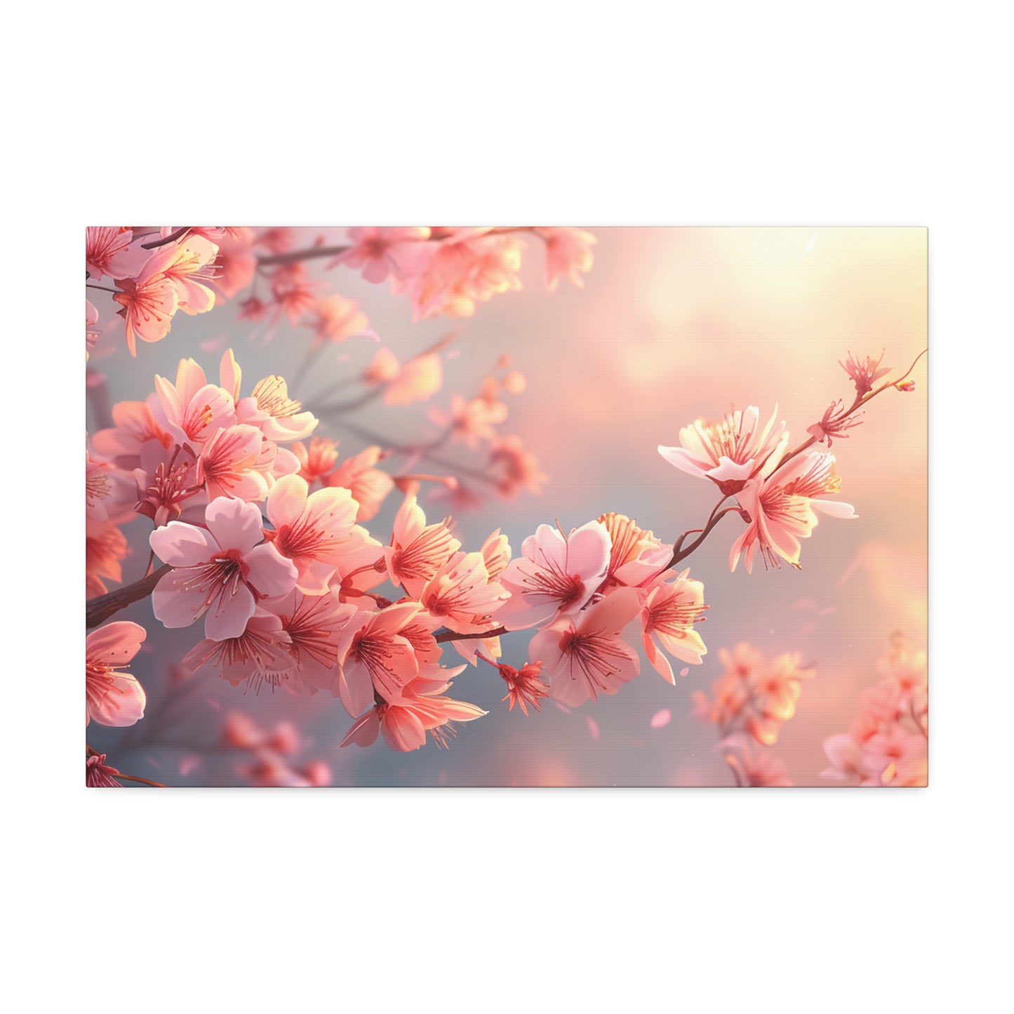 Cherry Blossom in Bloom Canvas Print