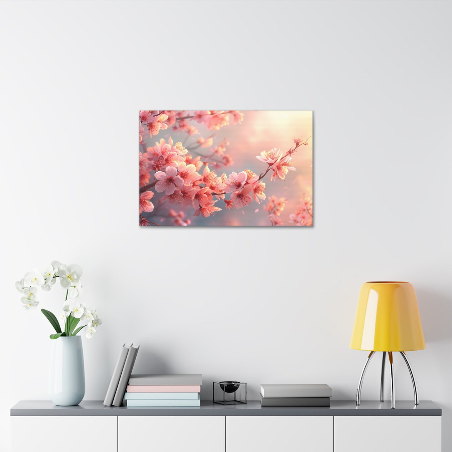 Cherry Blossom in Bloom Canvas Print