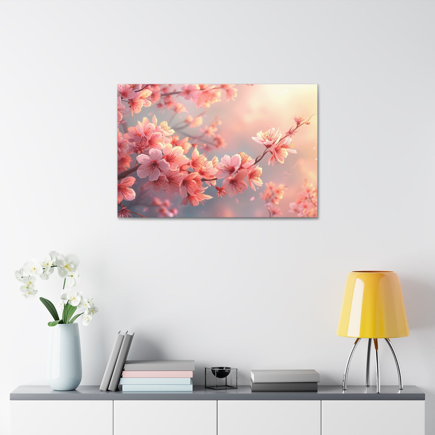 Cherry Blossom in Bloom Canvas Print