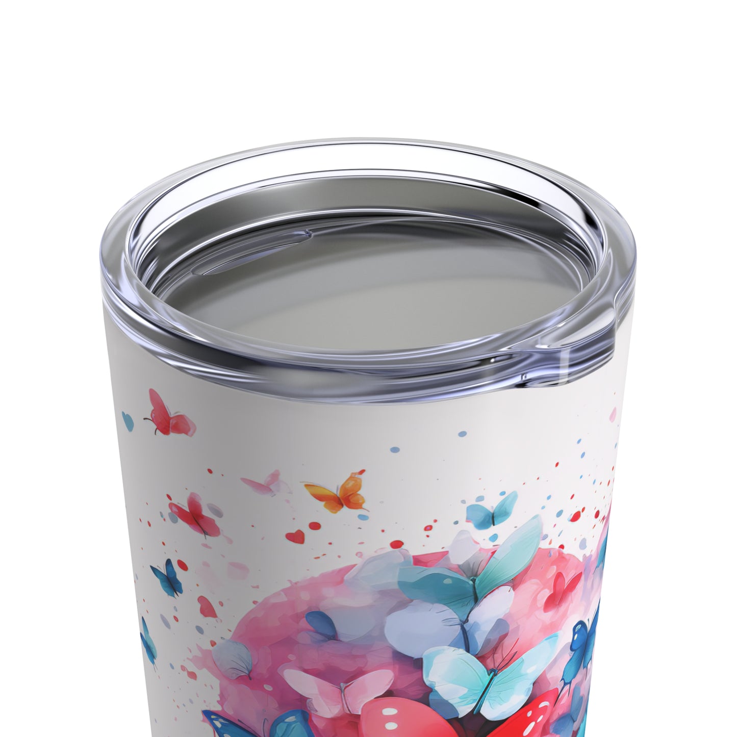 Fluttering Heart Tumbler
