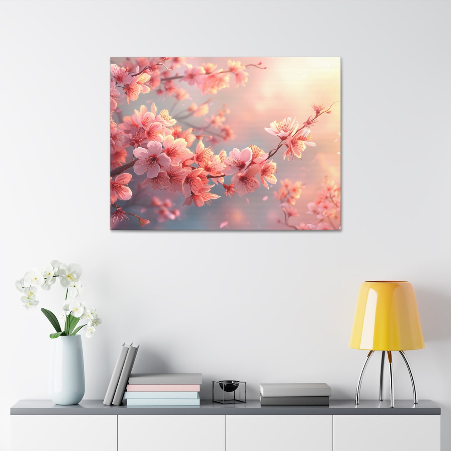 Cherry Blossom in Bloom Canvas Print