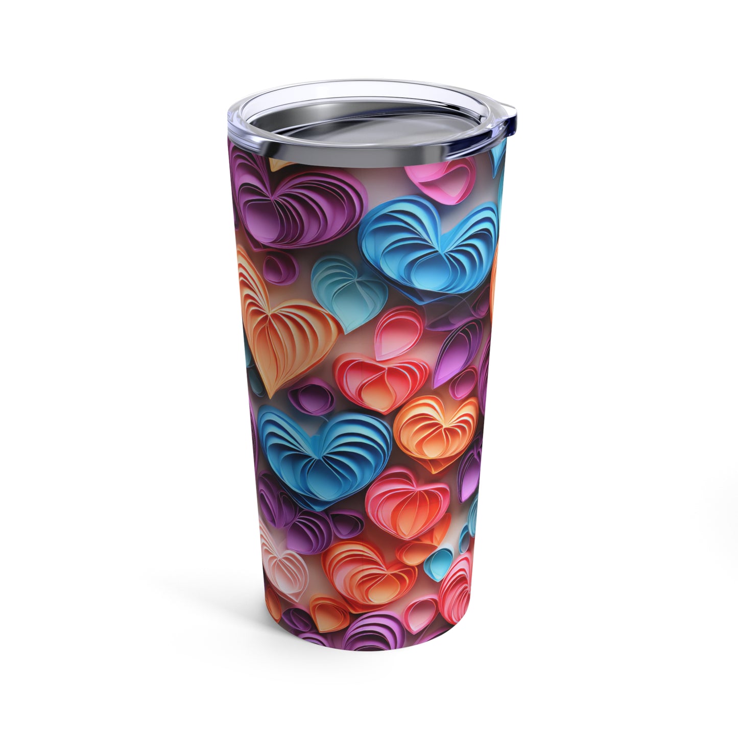 For the Love of Hearts Tumbler