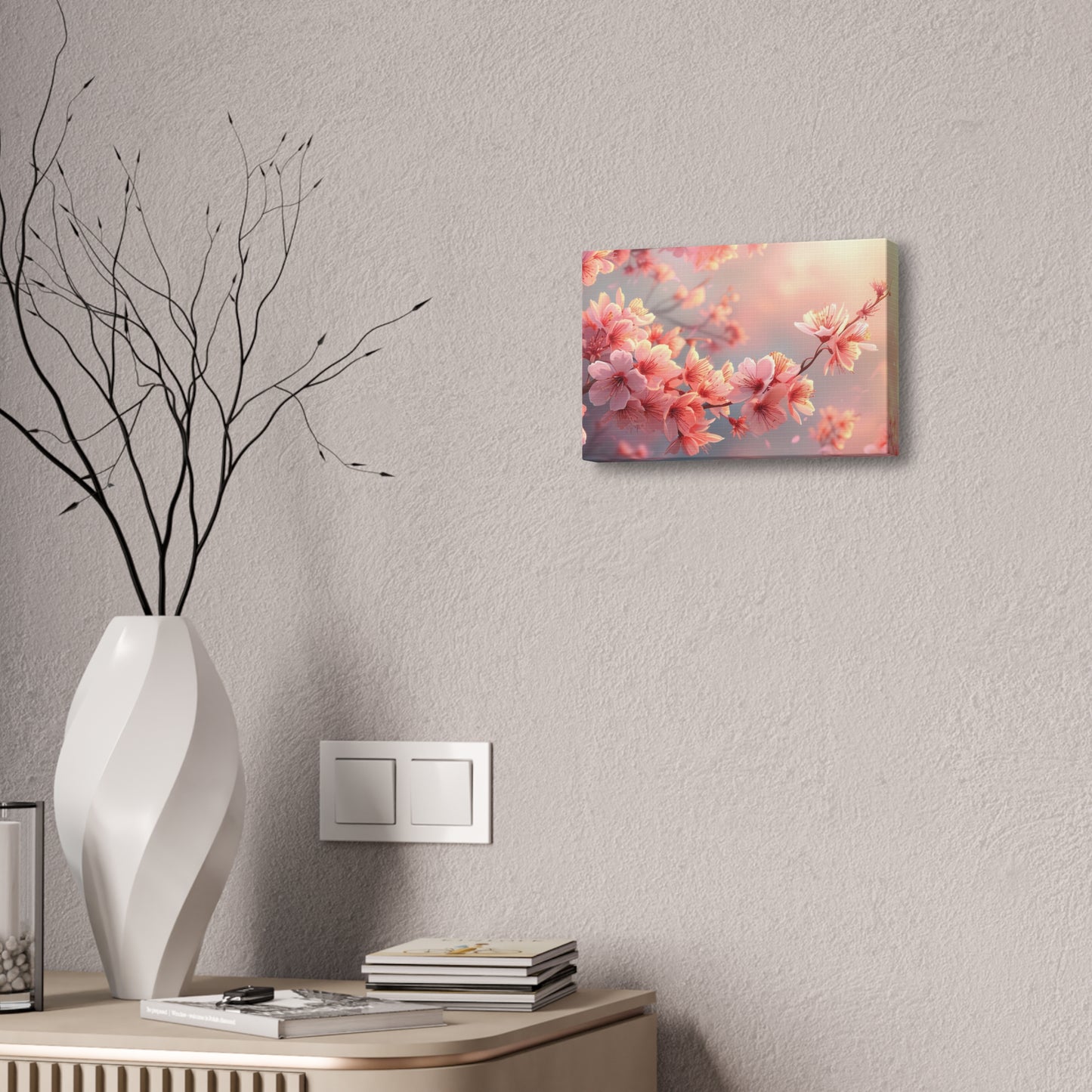Cherry Blossom in Bloom Canvas Print