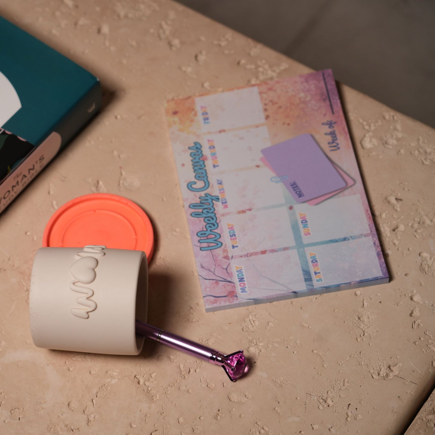 Weekly Canvas Planner Notepad