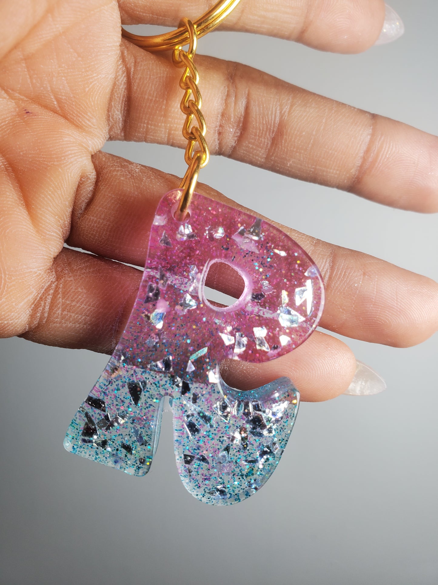 Initial Keychain (N to Z)