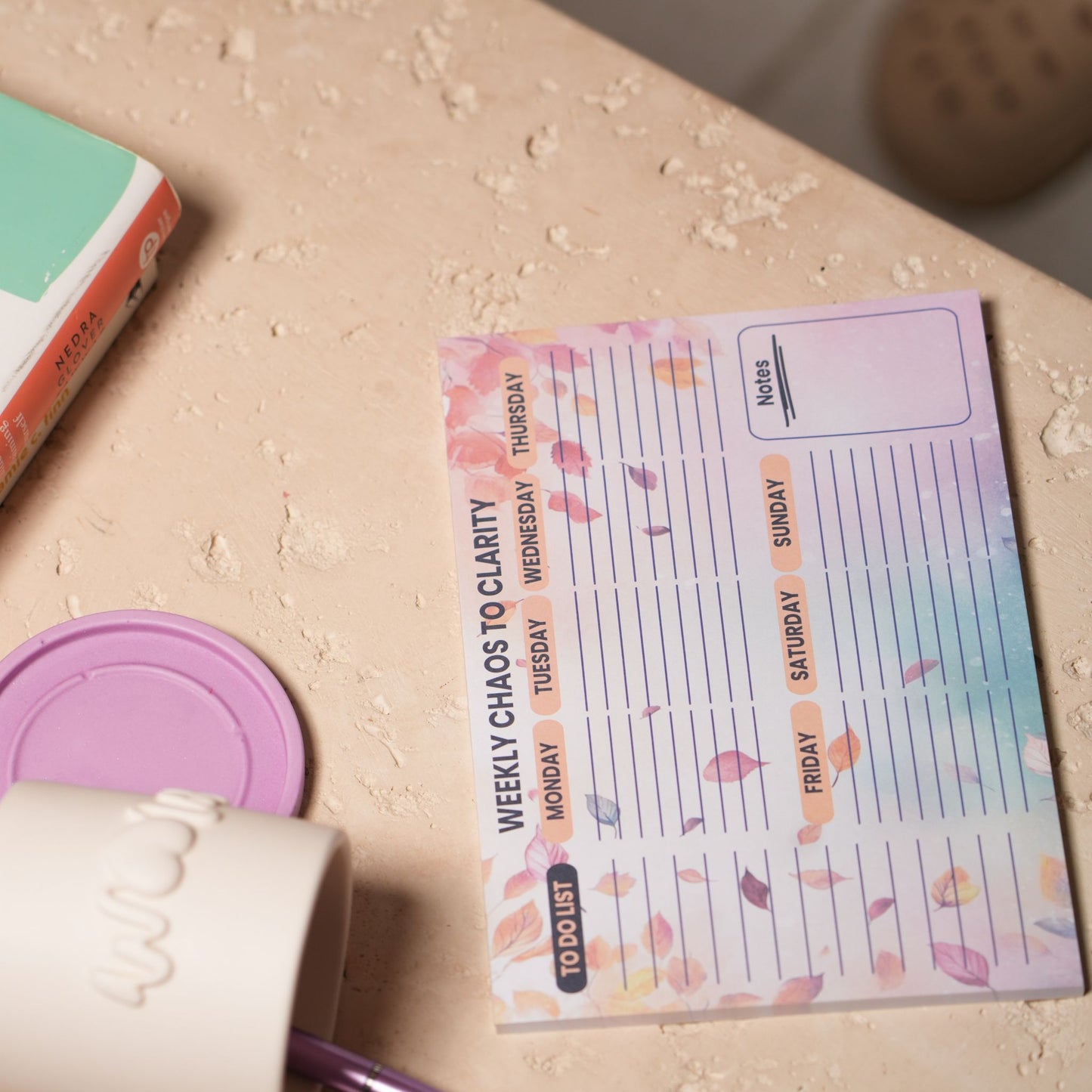 Weekly Chaos to Clarity Planner Notepad