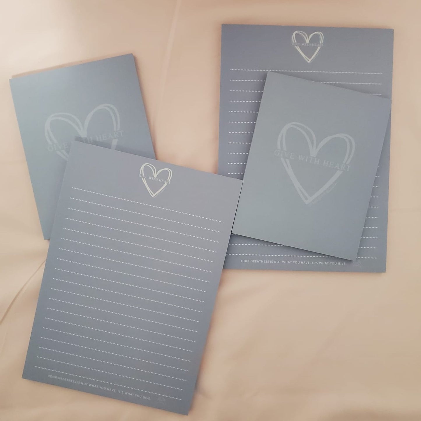 Give with Heart Notepad