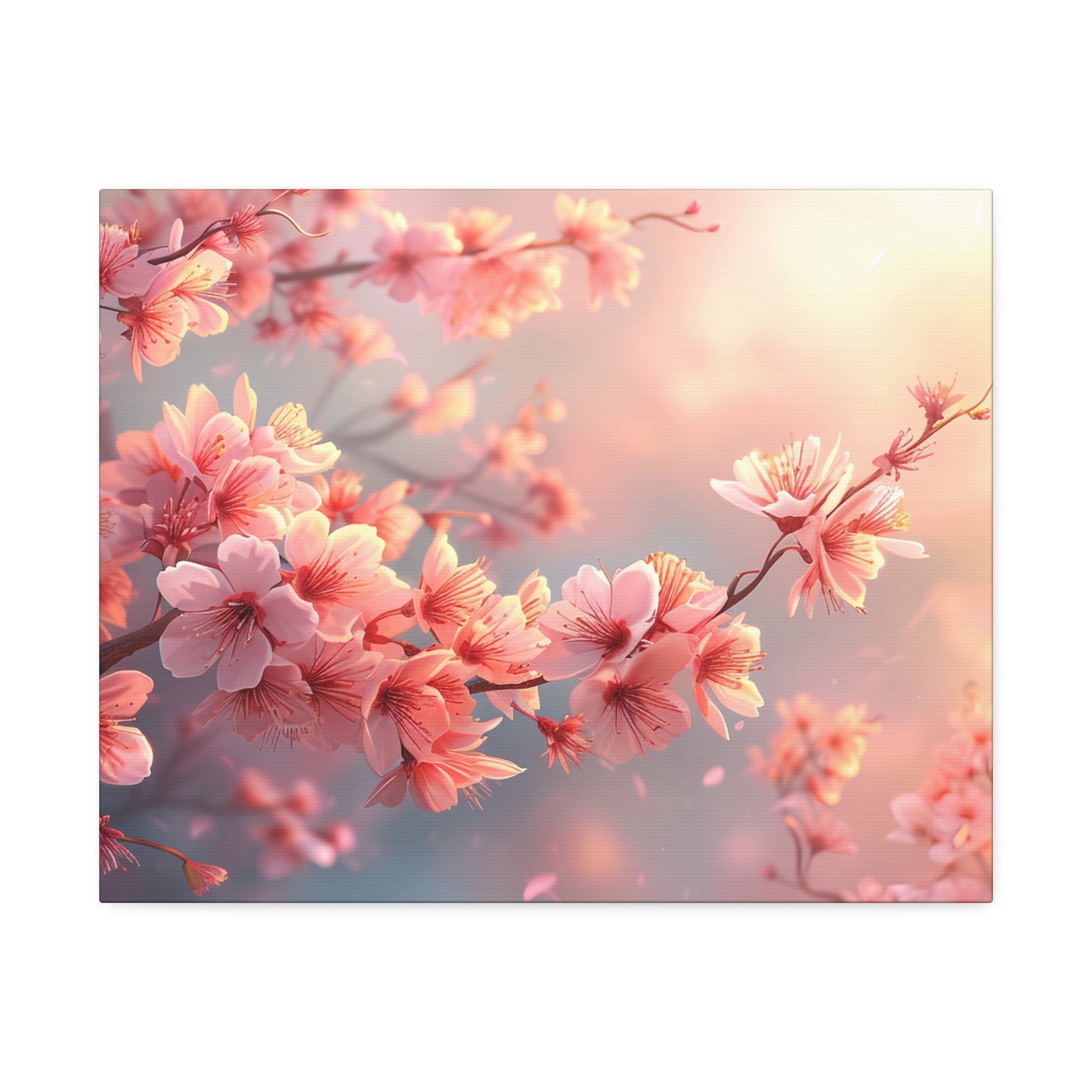 Cherry Blossom in Bloom Canvas Print