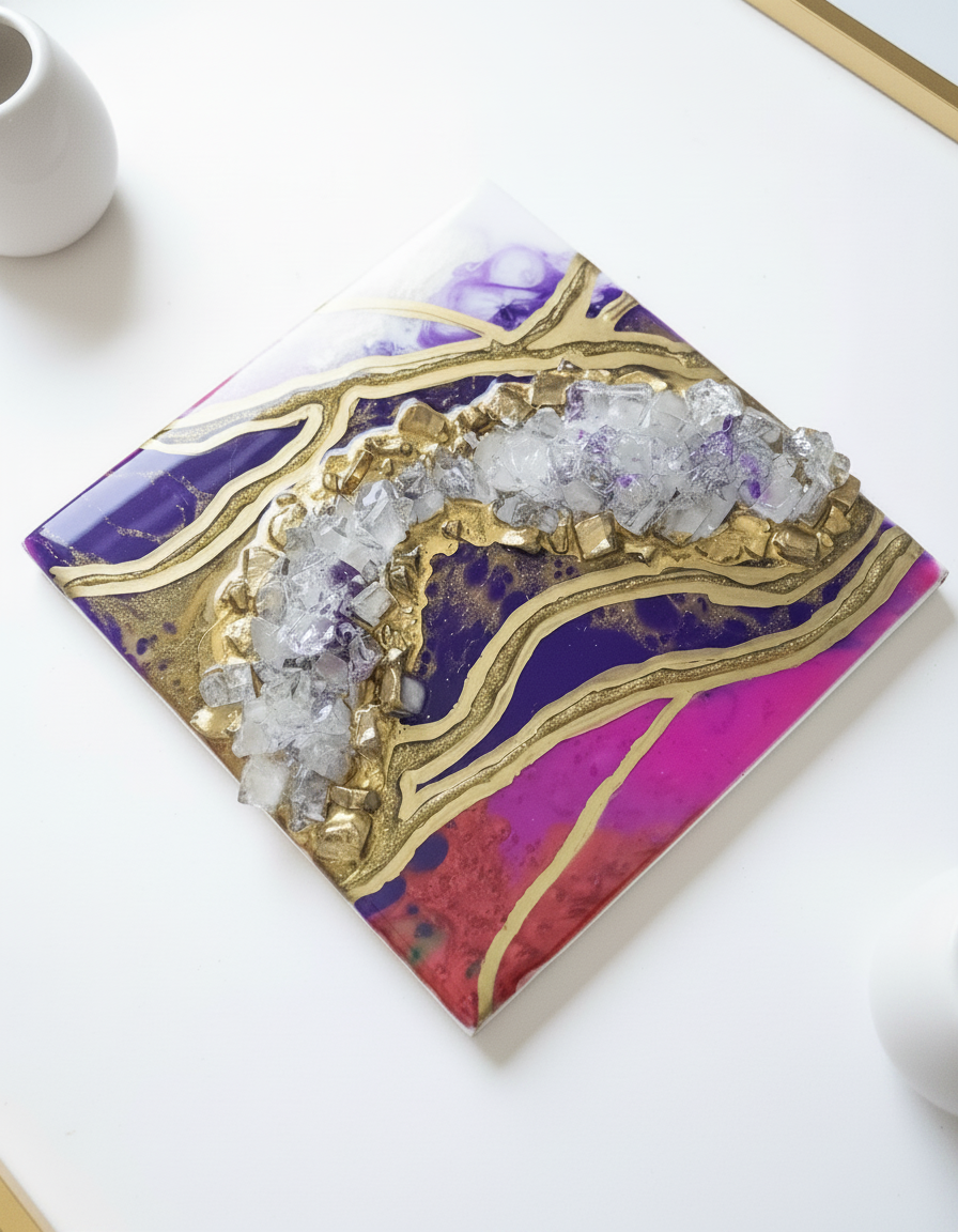 Crowned in Glory | 8x8"