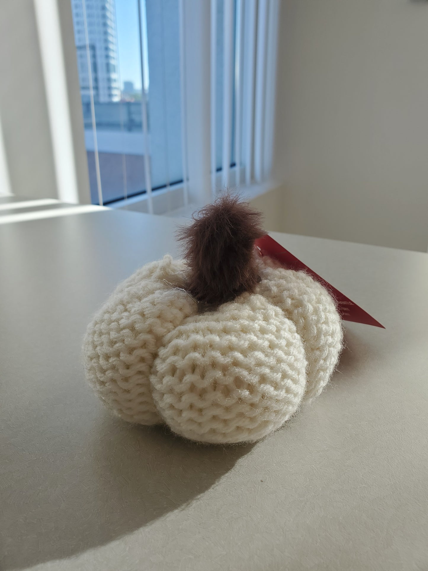 Hand Knitted Pumpkin