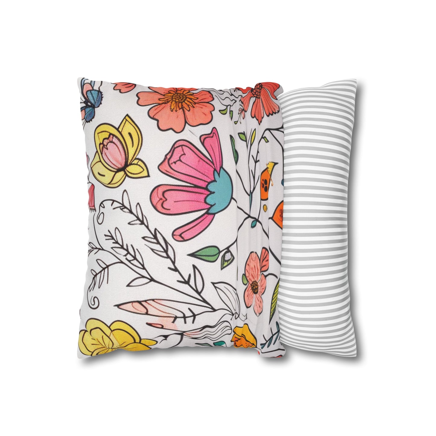 Blooming Garden Pillow Cover