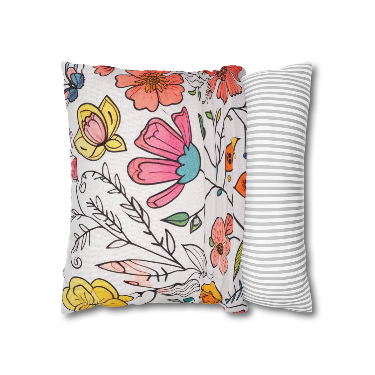 Blooming Garden Pillow Cover