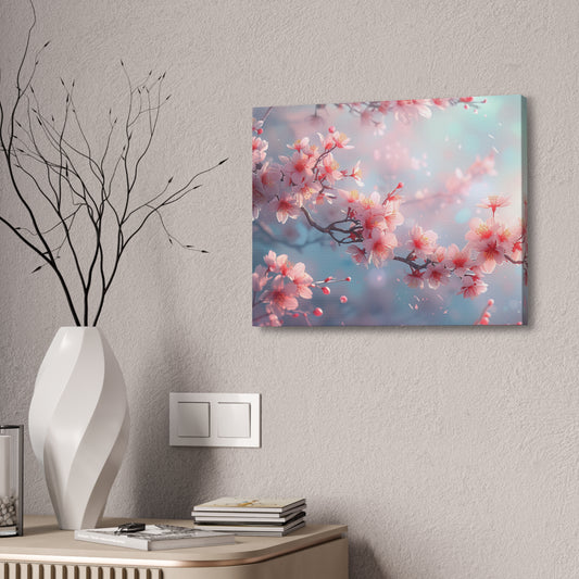 Blossoming Cherry Blossoms Canvas Print