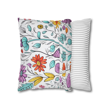 Wildflower Meadow Pillow Cover