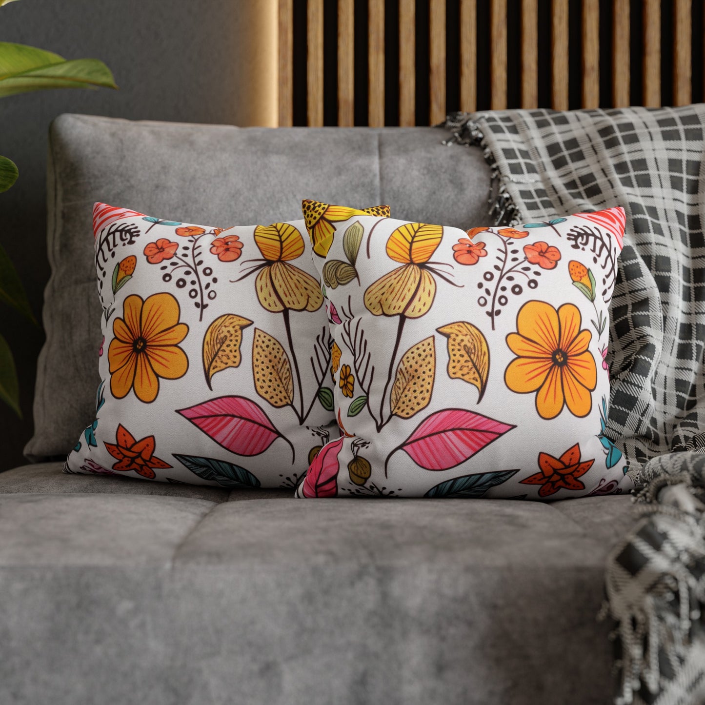 Blooming Bliss Pillow Cover