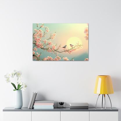 Tranquil Whispering Wings Canvas Print