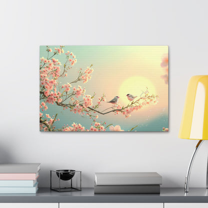 Tranquil Whispering Wings Canvas Print