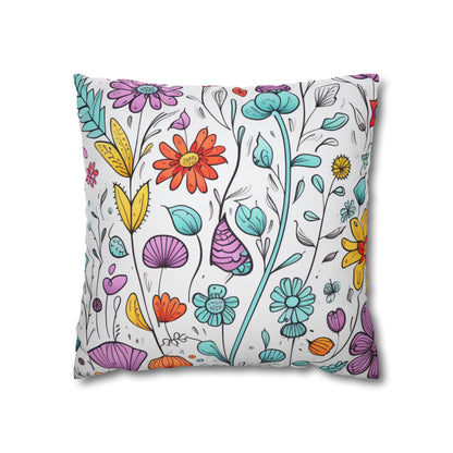 Wildflower Meadow Pillow Cover