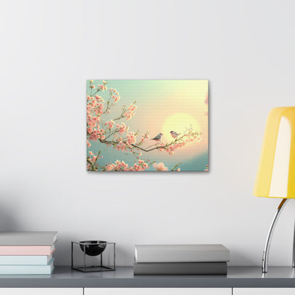 Tranquil Whispering Wings Canvas Print