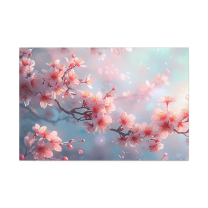 Blossoming Cherry Blossoms Canvas Print