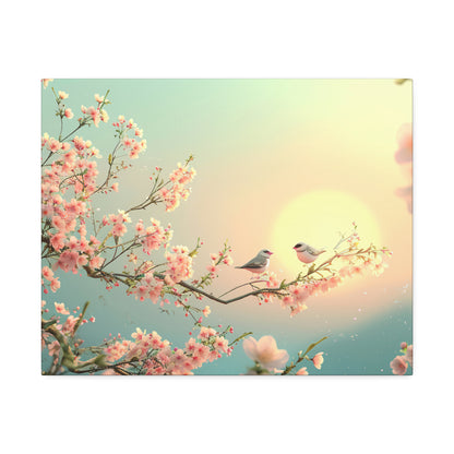 Tranquil Whispering Wings Canvas Print