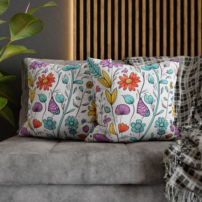 Wildflower Meadow Pillow Cover