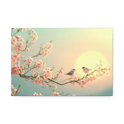 Tranquil Whispering Wings Canvas Print