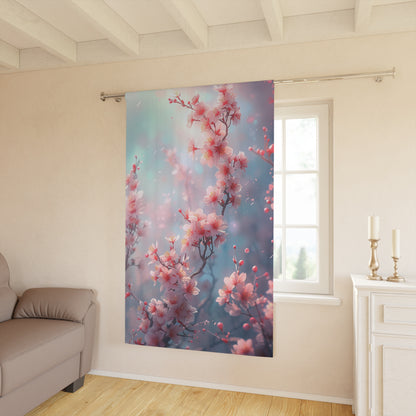 Blossoming Cherry Blossoms Blackout Curtain