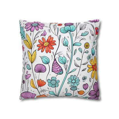 Wildflower Meadow Pillow Cover