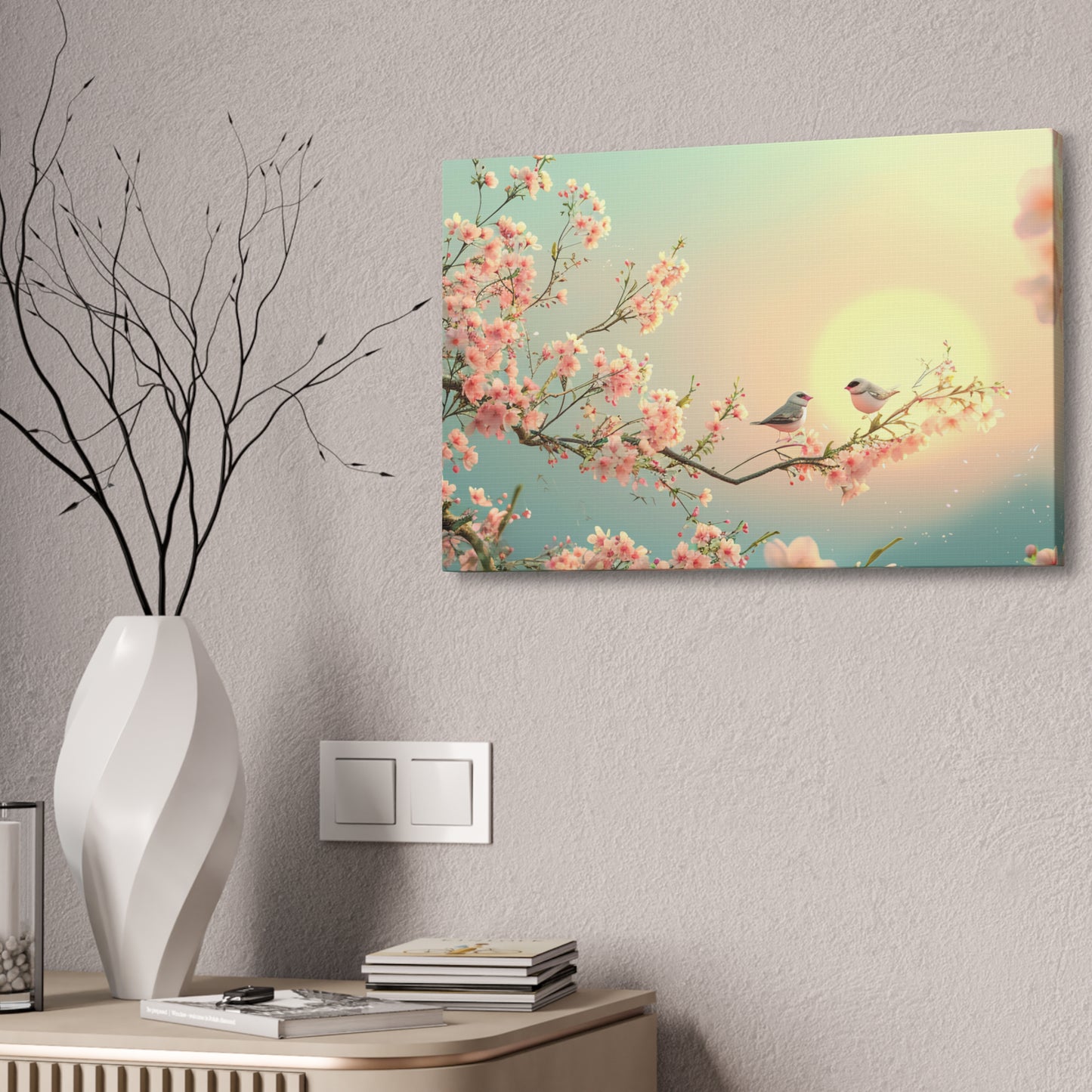Tranquil Whispering Wings Canvas Print