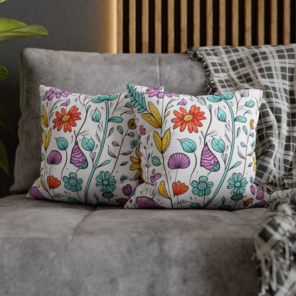 Wildflower Meadow Pillow Cover