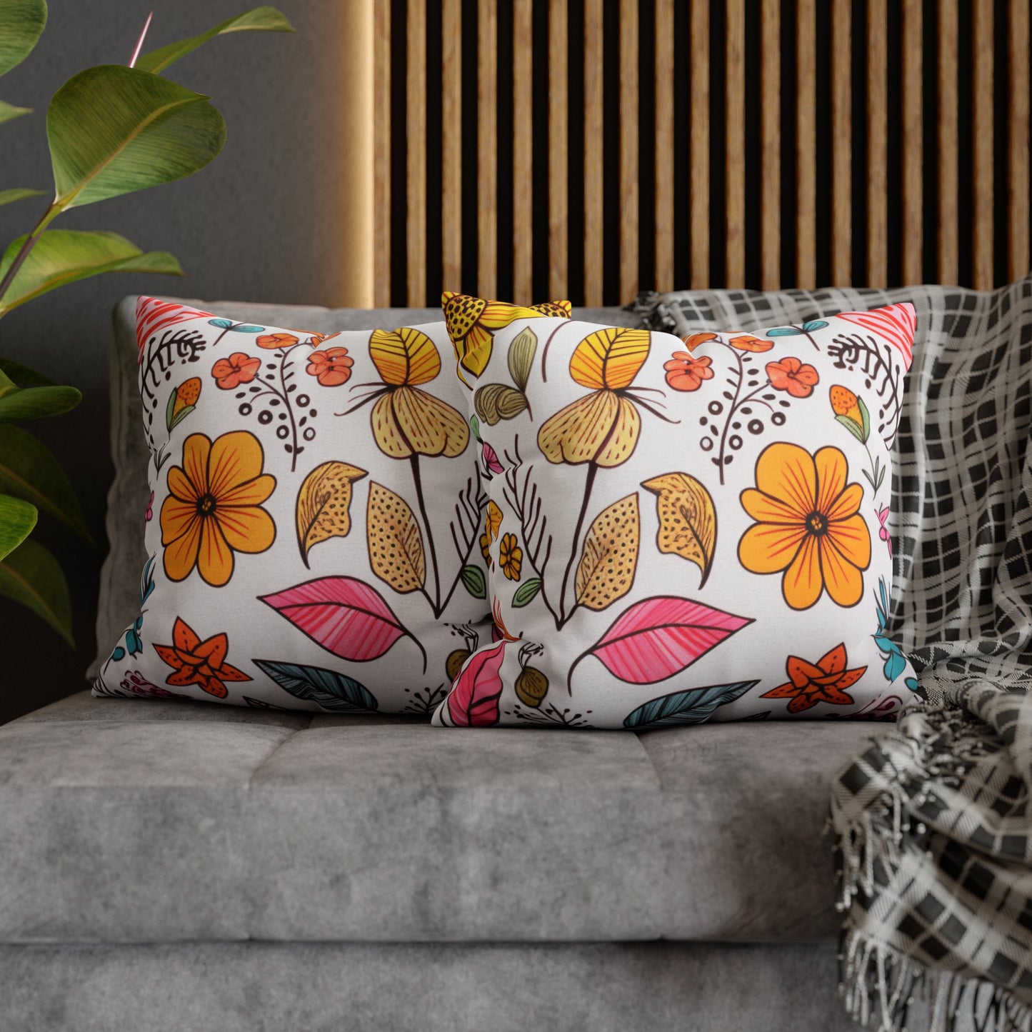 Blooming Bliss Pillow Cover