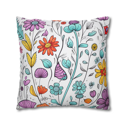 Wildflower Meadow Pillow Cover