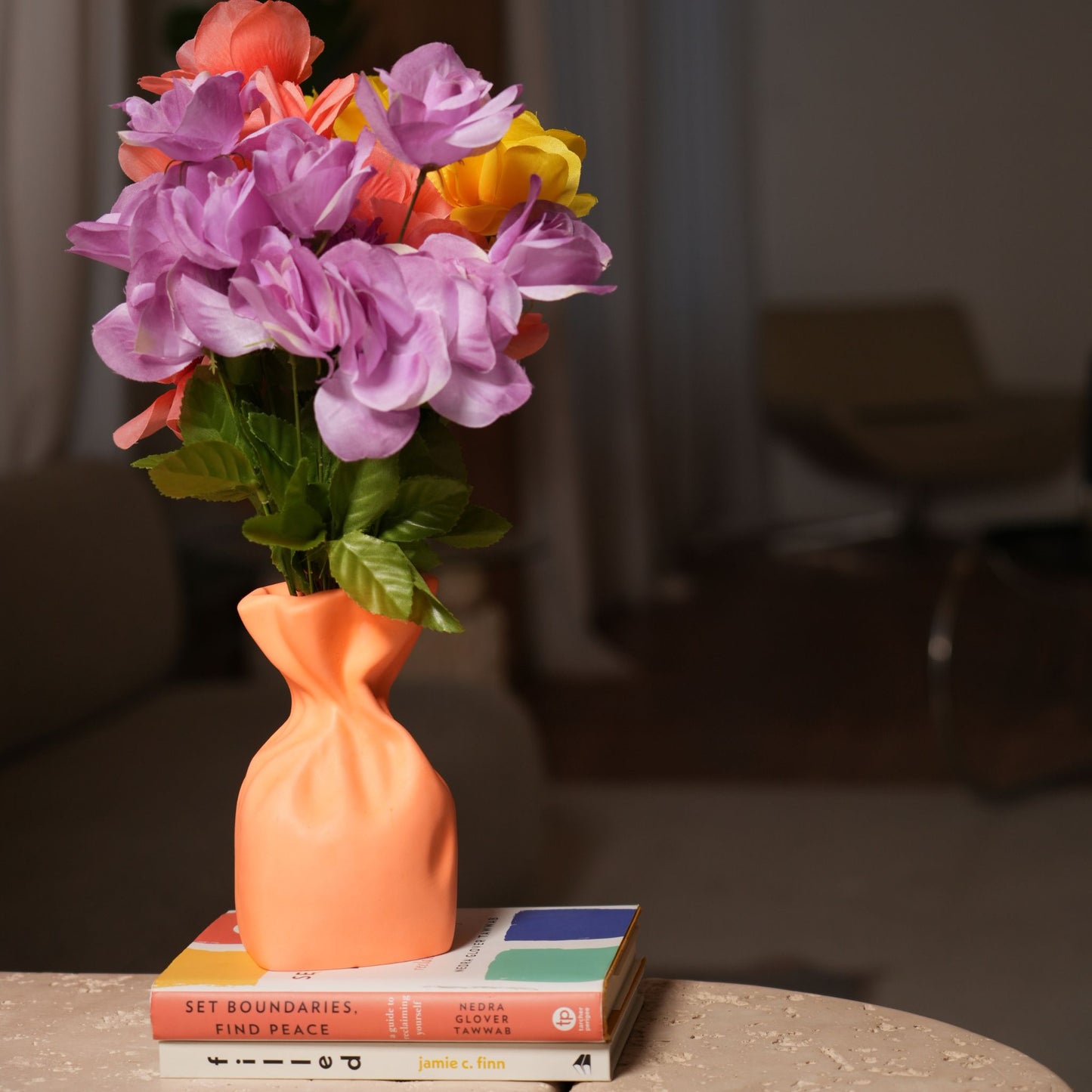 Crumpled Paper Bag Vase