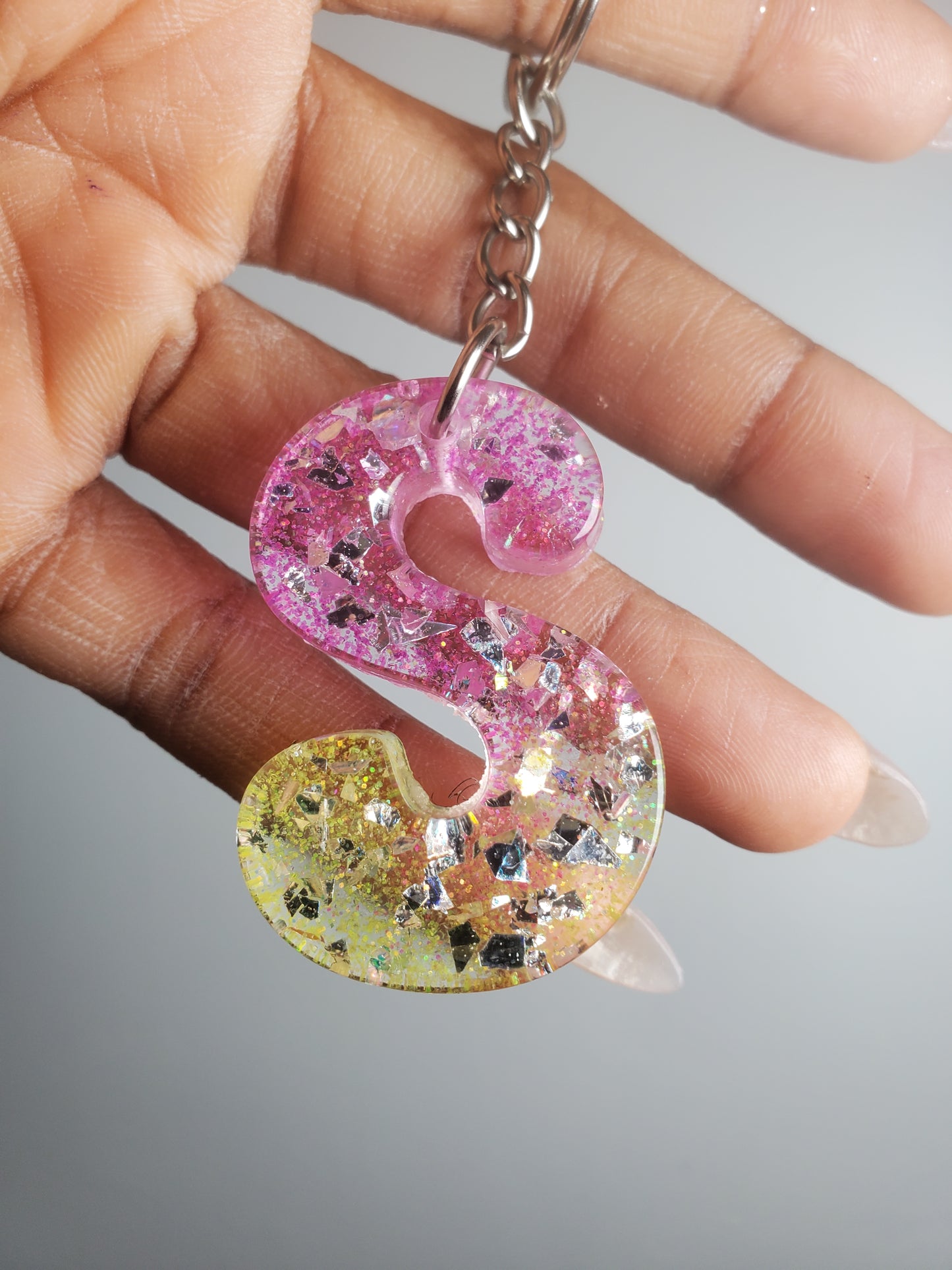Initial Keychain (N to Z)