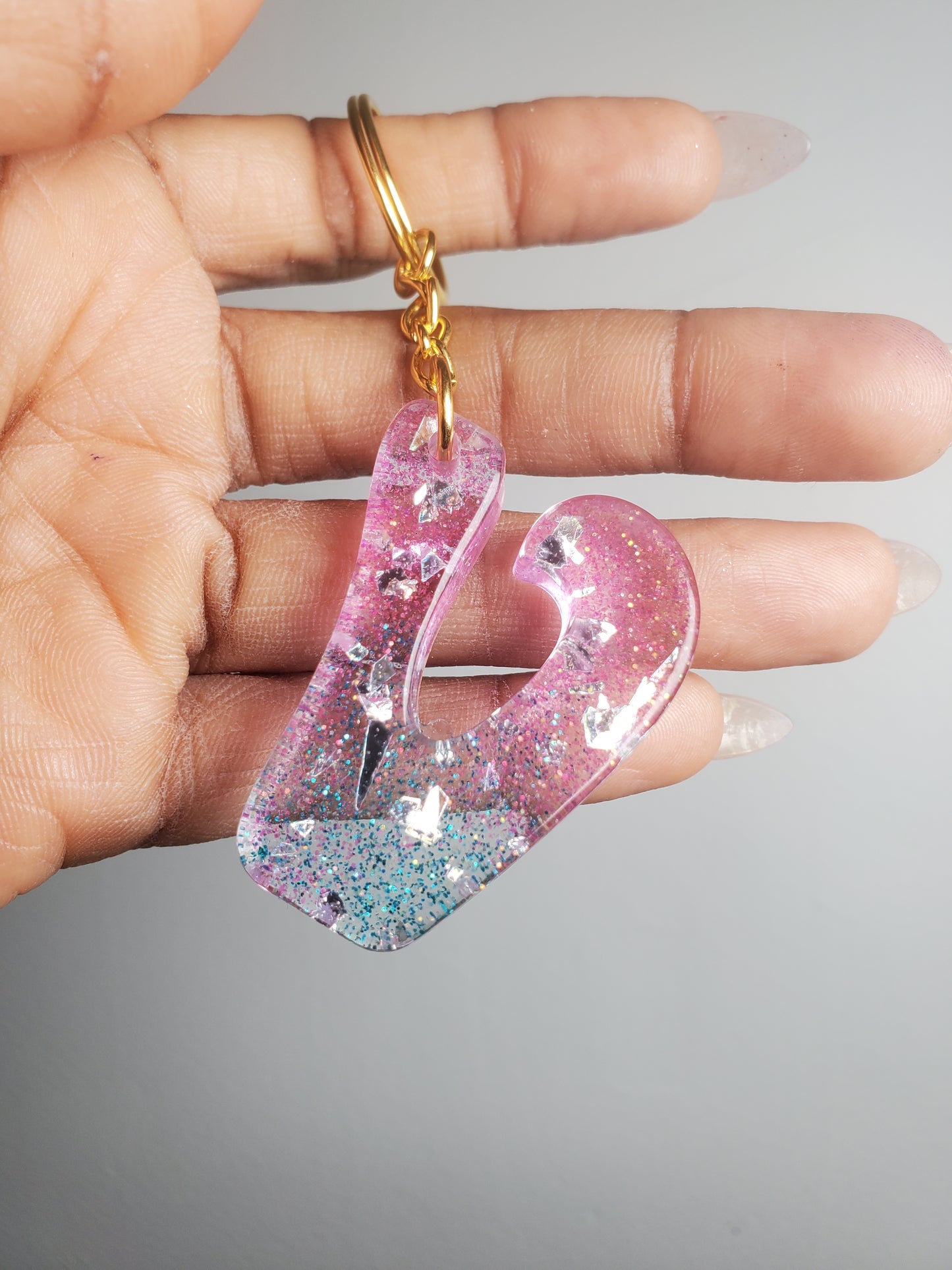 Initial Keychain (N to Z)