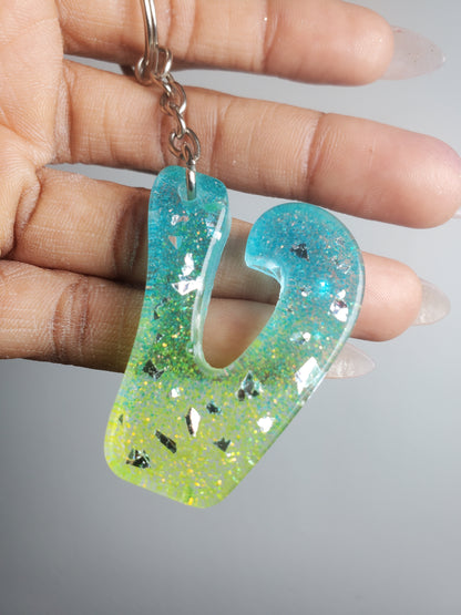 Initial Keychain (N to Z)