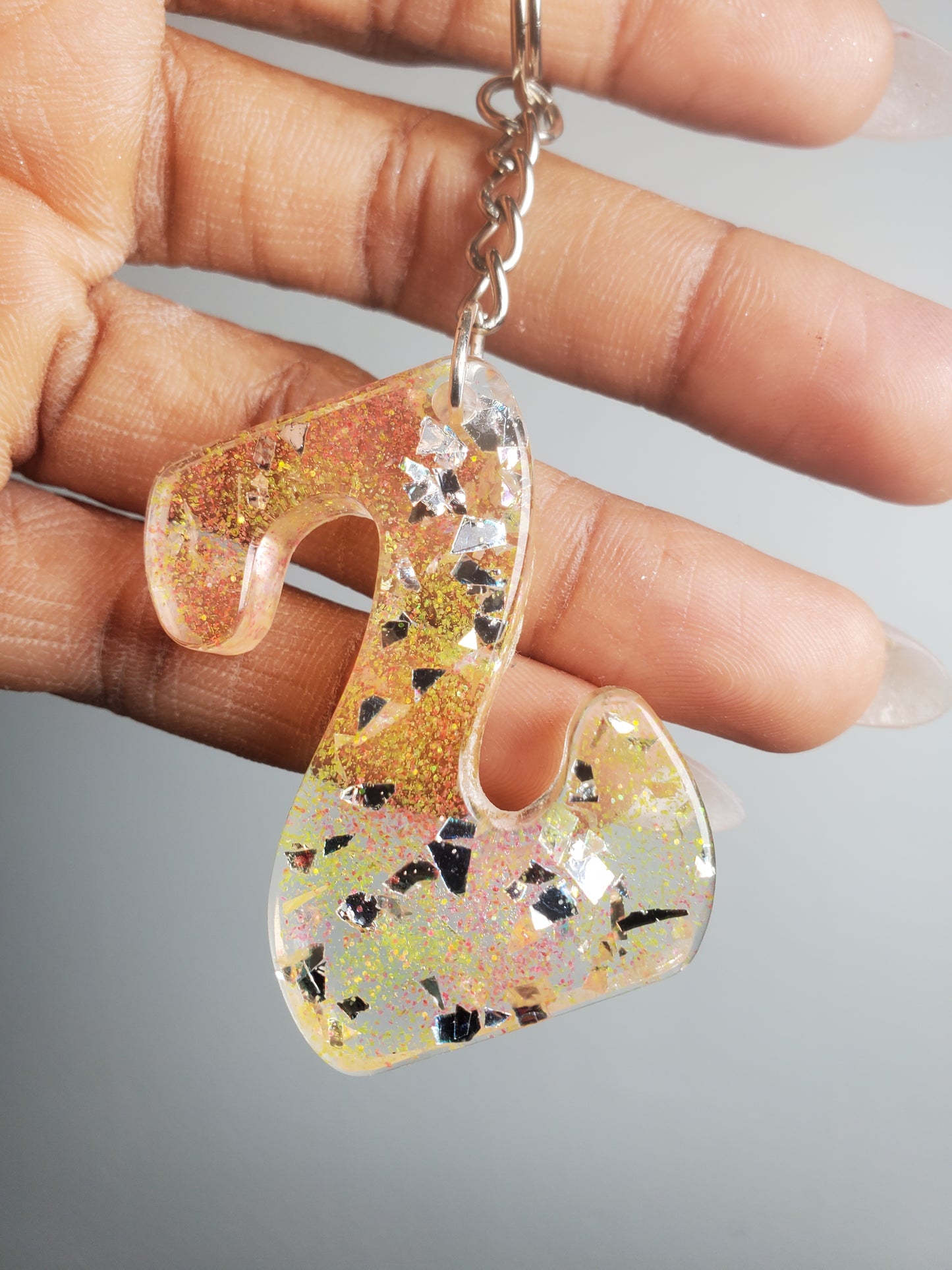 Initial Keychain (N to Z)
