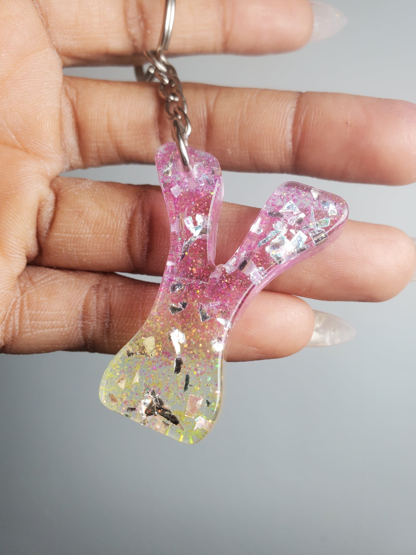 Initial Keychain (N to Z)