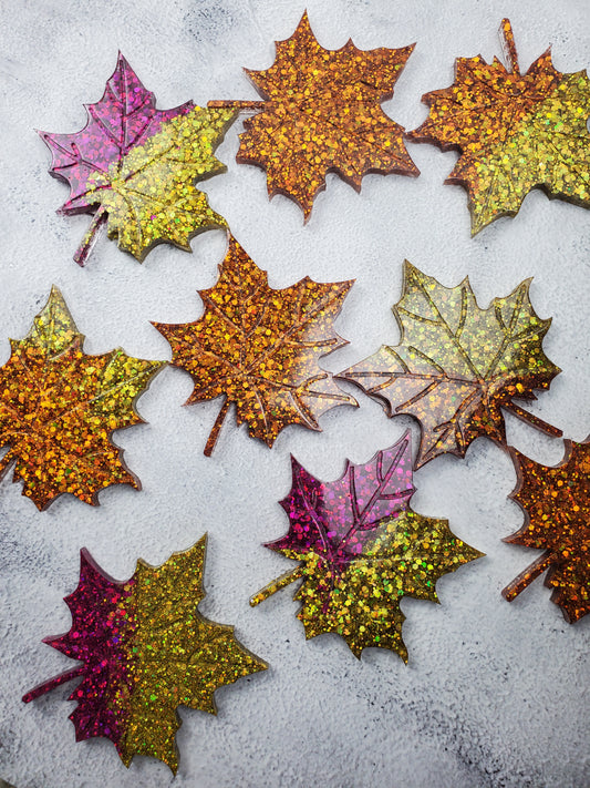 Maple Leaf Coasters (Set of 2)