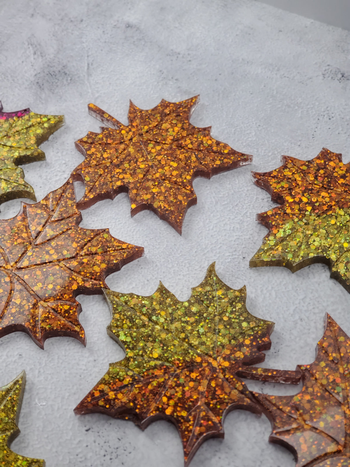 Maple Leaf Coasters (Set of 2)