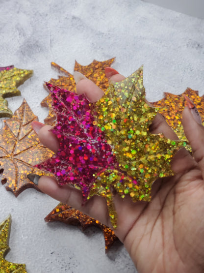 Maple Leaf Coasters (Set of 2)