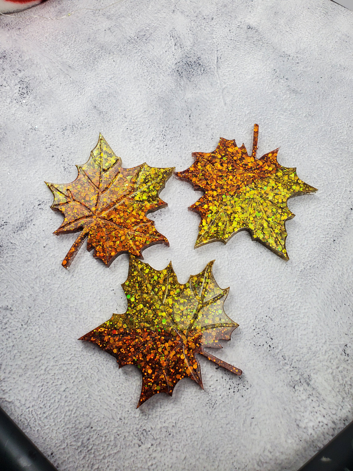 Maple Leaf Coasters (Set of 2)