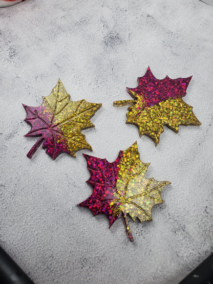 Maple Leaf Coasters (Set of 2)