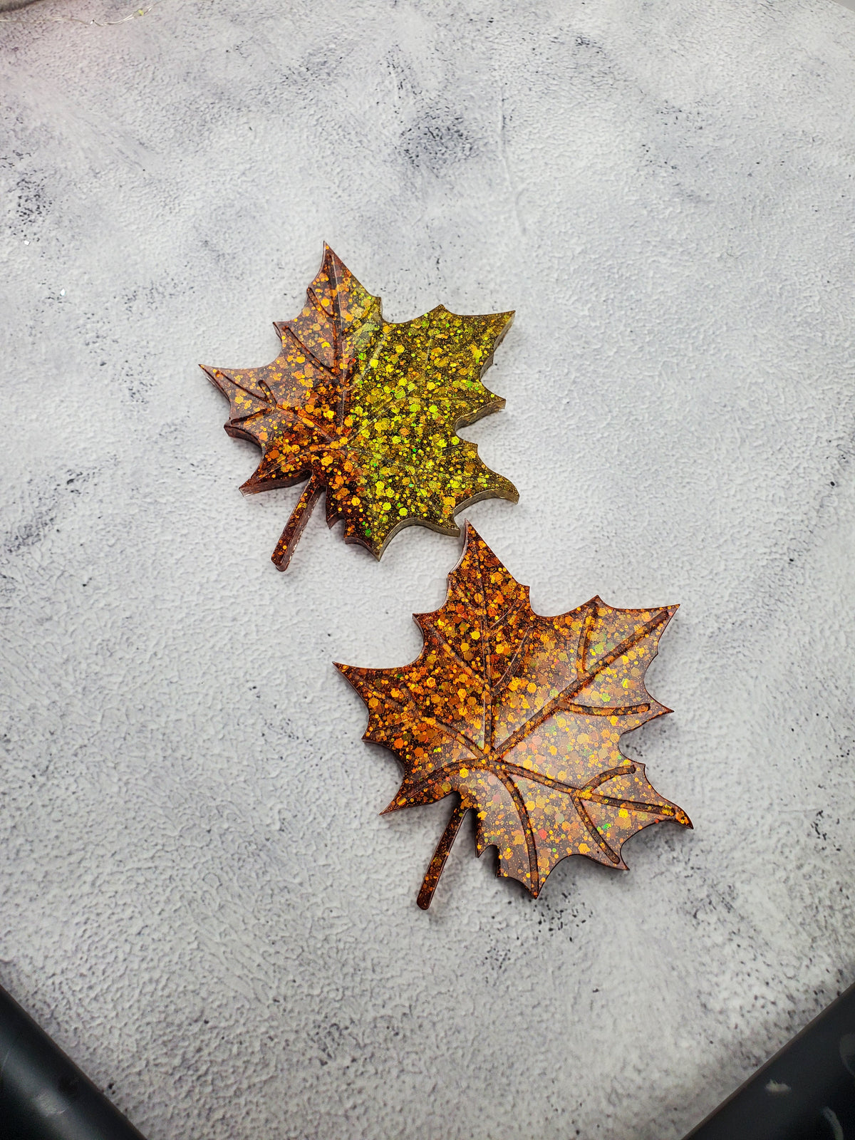 Maple Leaf Coasters (Set of 2)