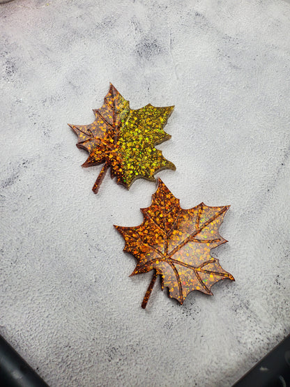 Maple Leaf Coasters (Set of 2)