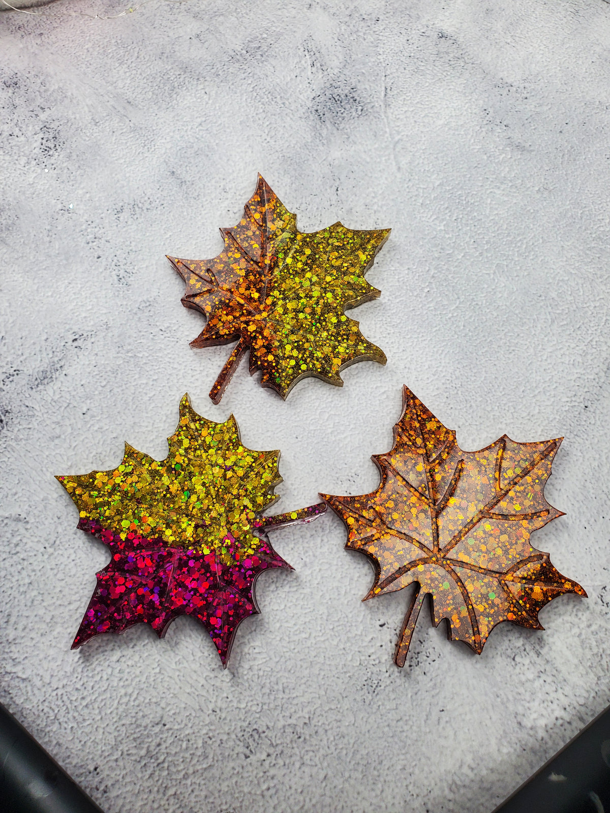 Maple Leaf Coasters (Set of 2)