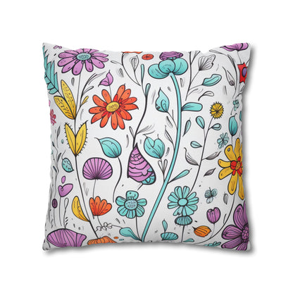 Wildflower Meadow Pillow Cover