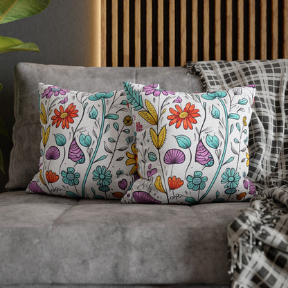 Wildflower Meadow Pillow Cover