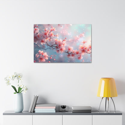 Blossoming Cherry Blossoms Canvas Print